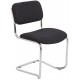 Summit Cantilever Stacking Fabric Visitor Chair 
